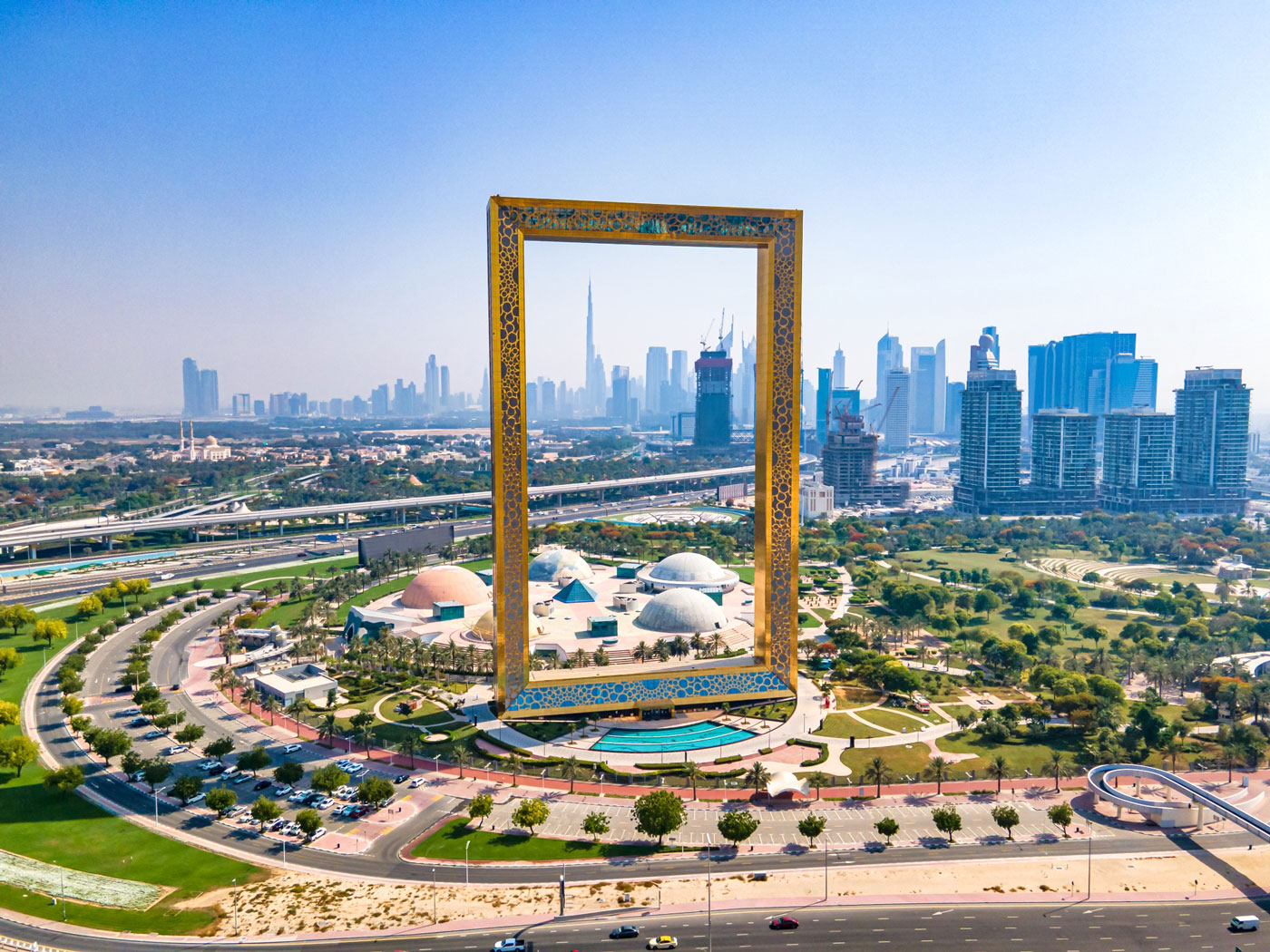 Dubai frame